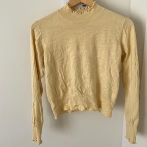 Yellow cute sweater